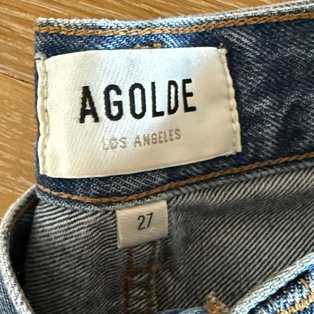 AGOLDE Parker Long Jean Shorts - Women’s size 27 - Picture 4 of 7